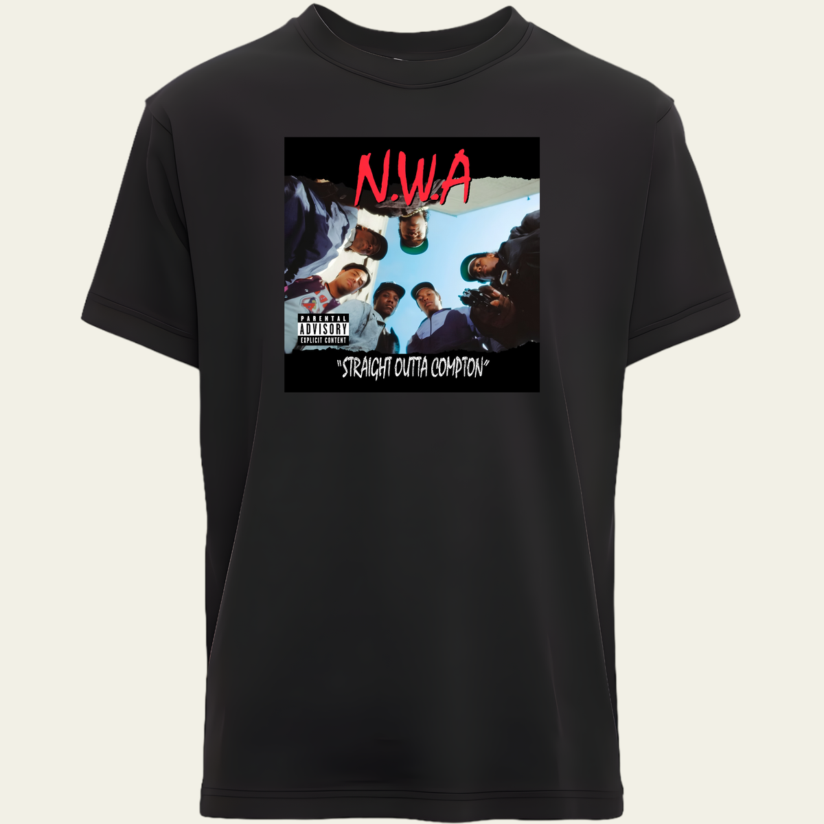 NWA Straight Outta Compton Album Cover T-Shirt