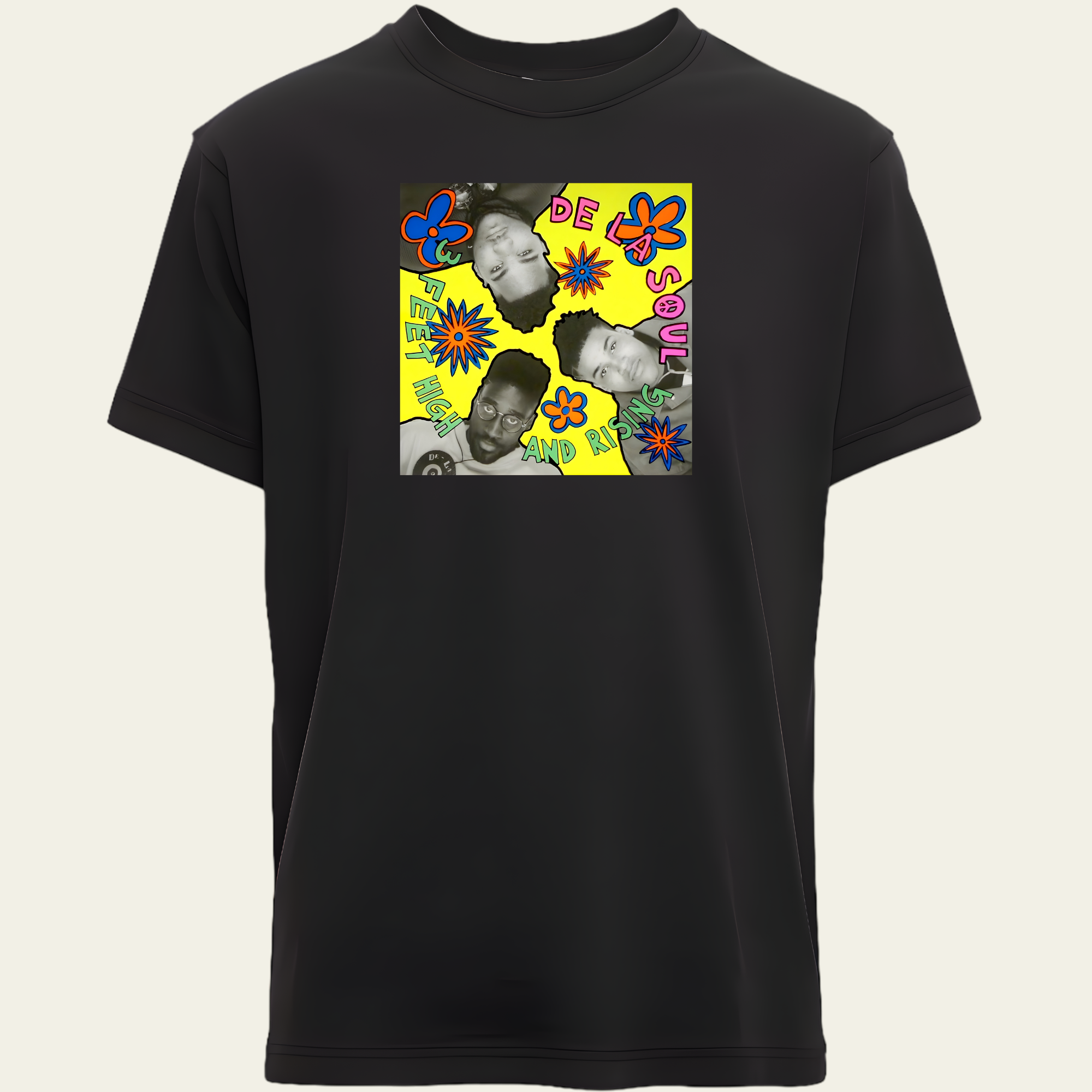 DeLaSoul 3 Feet High and Rising Album Cover T-Shirt
