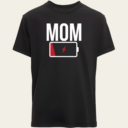 Mom Battery T-Shirt