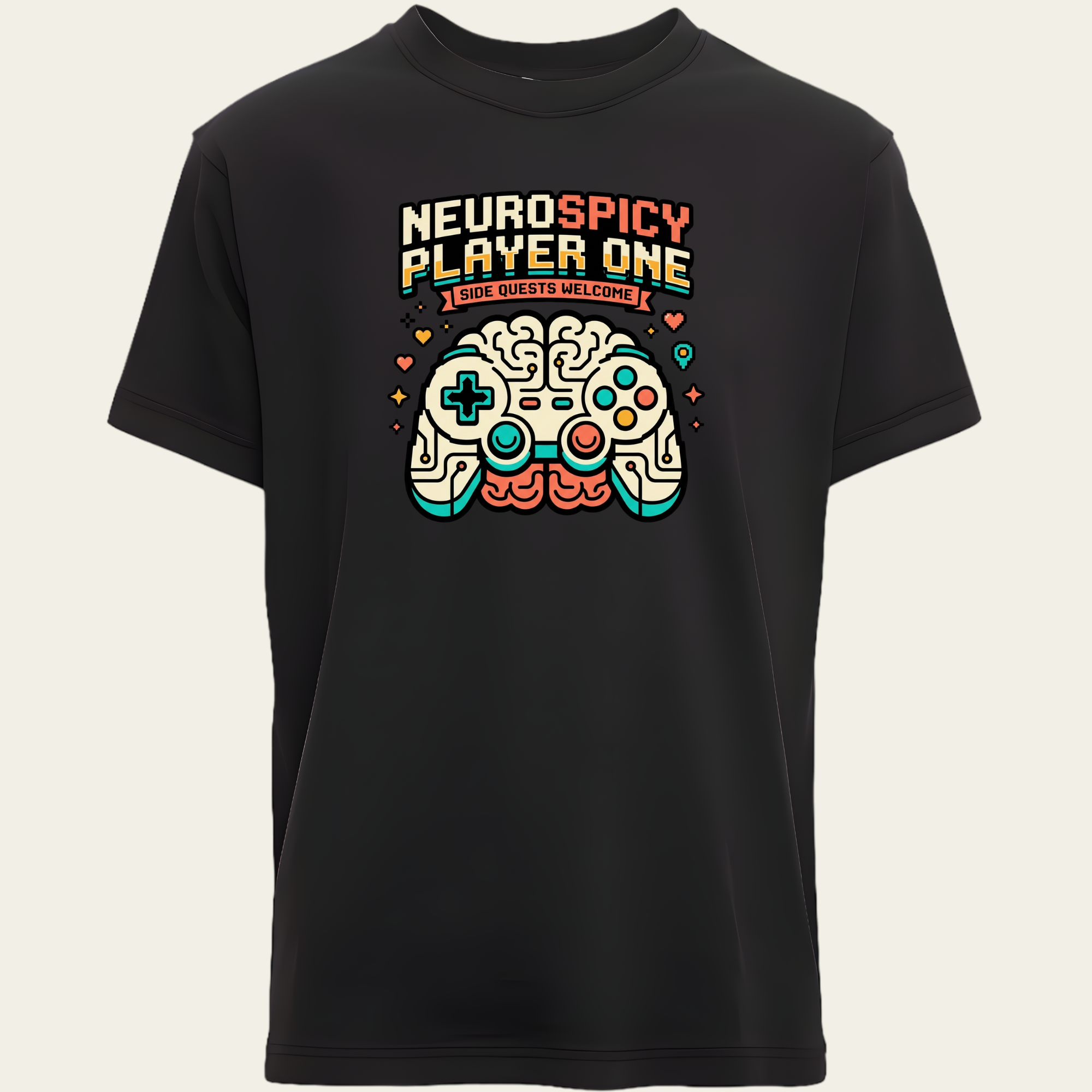 Neurospicy Player One T-Shirt